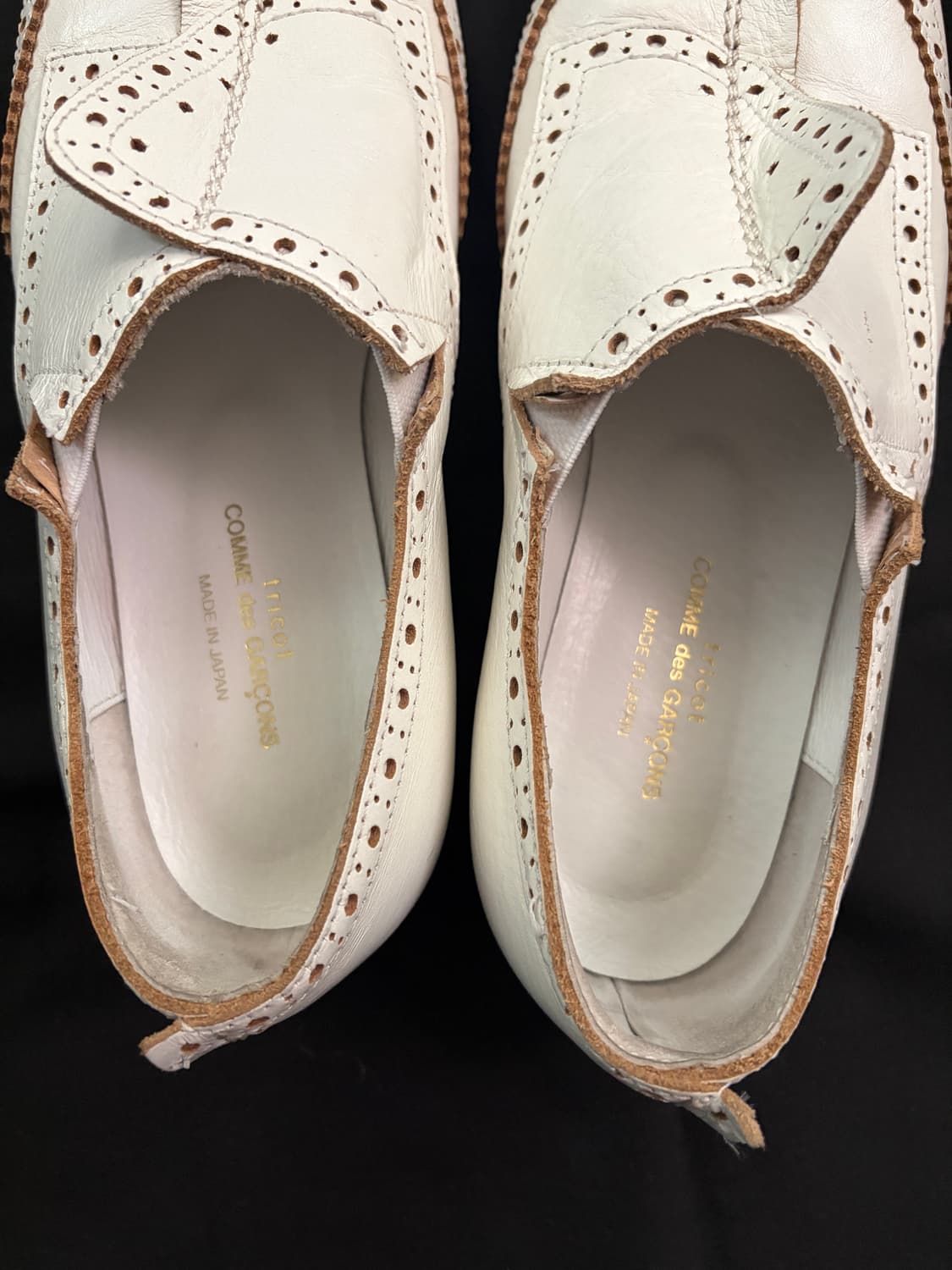 Comme des garcons wingtip loafers 상품이미지7