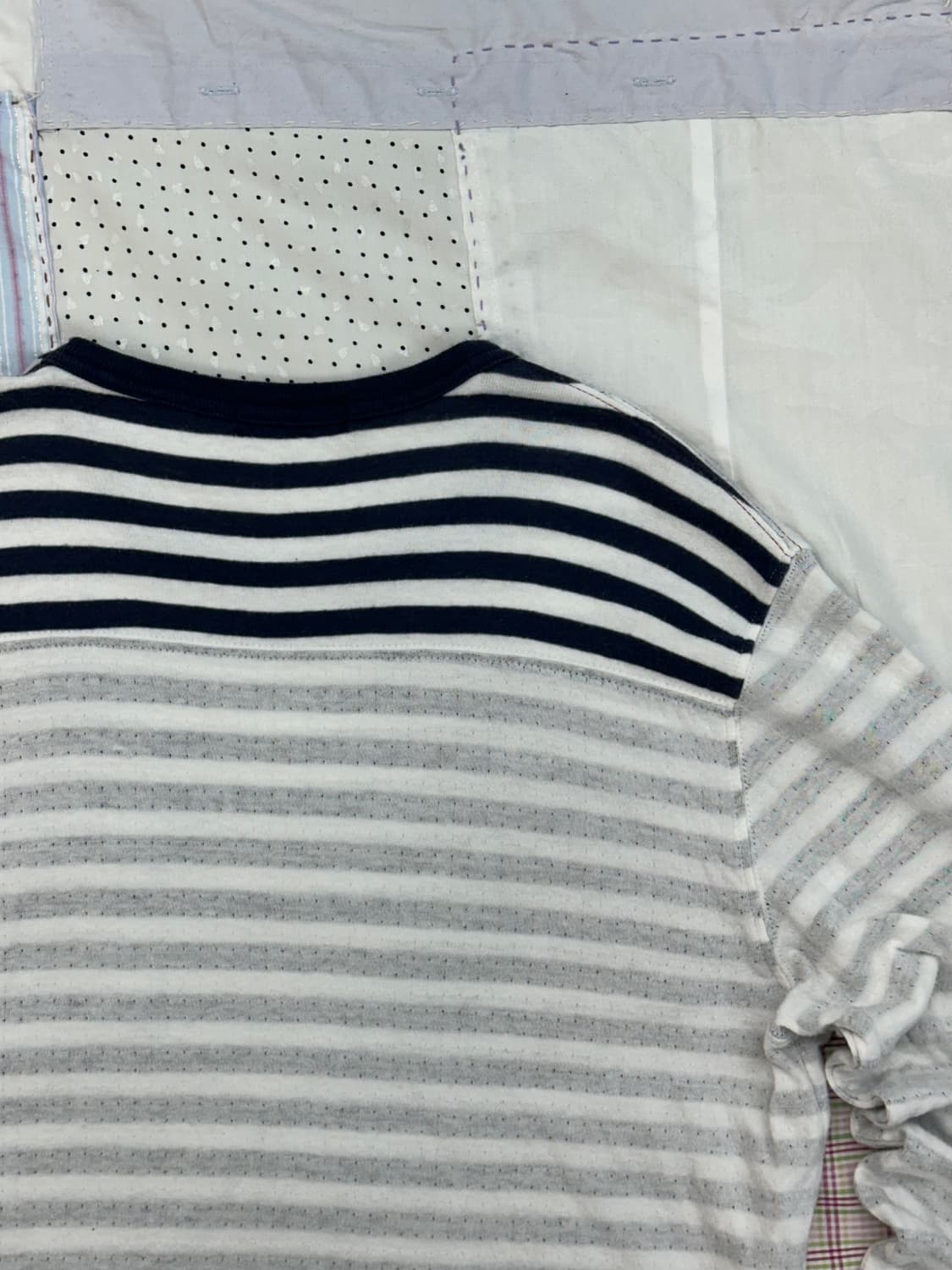 BEAMS HEART 스트라이프 포켓 롱슬리브 티 상품이미지9