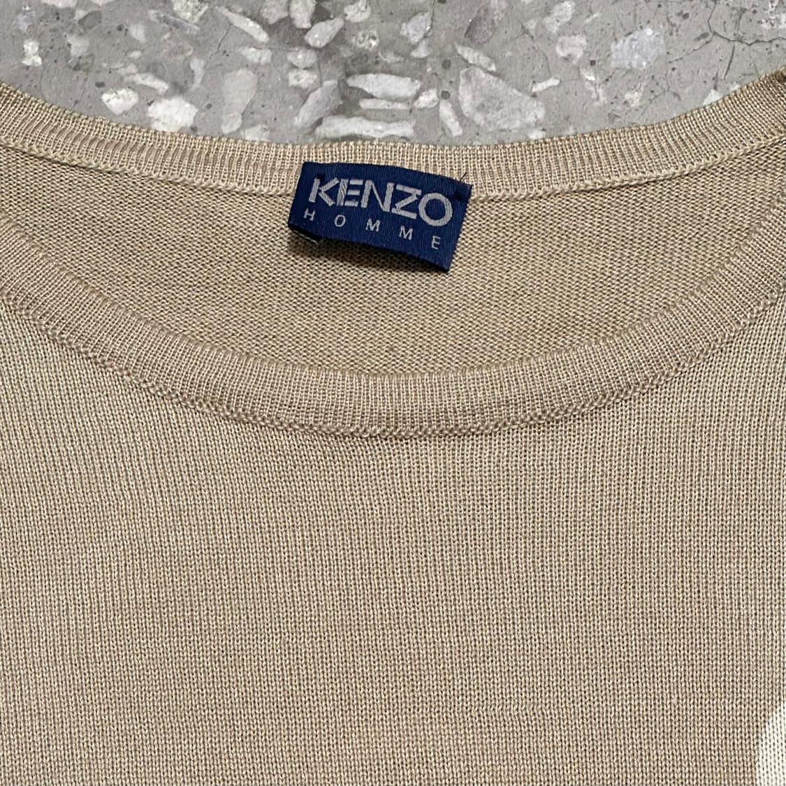 90s 겐조 옴므 오리엔탈 니트 슬리브 상품이미지7