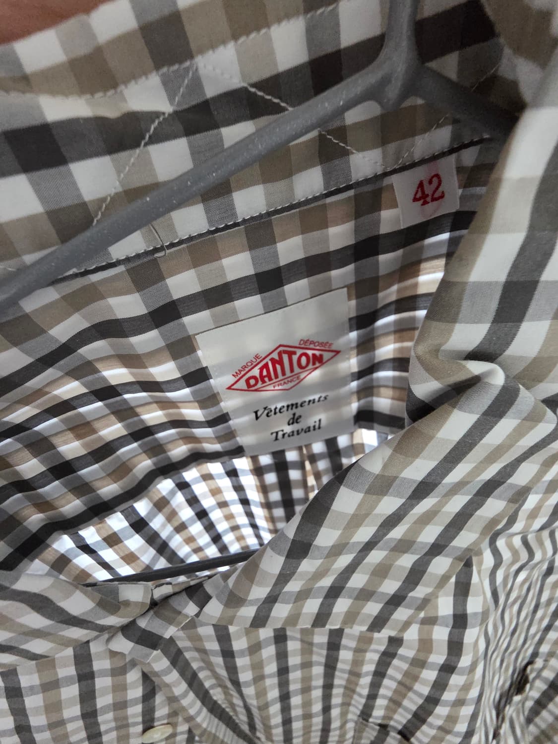 42) 단톤 반팔 셔츠 상품이미지5