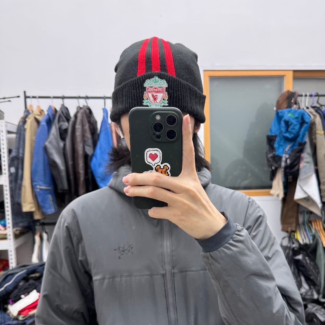 아디다스 리버풀 로고 삼선 비니 상품이미지2