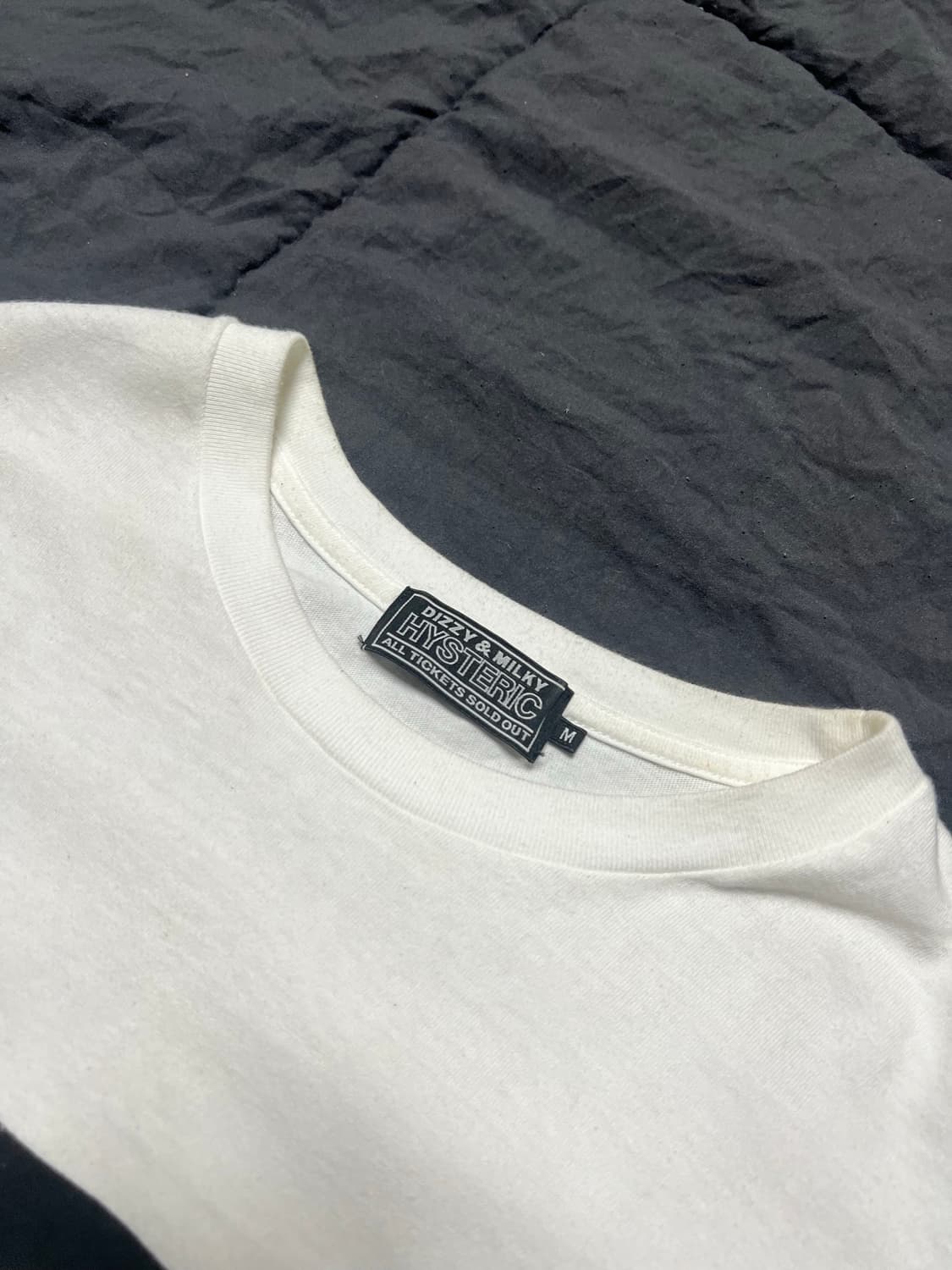 히스테릭글래머 x 마인데님 로고 반팔티 M 상품이미지3