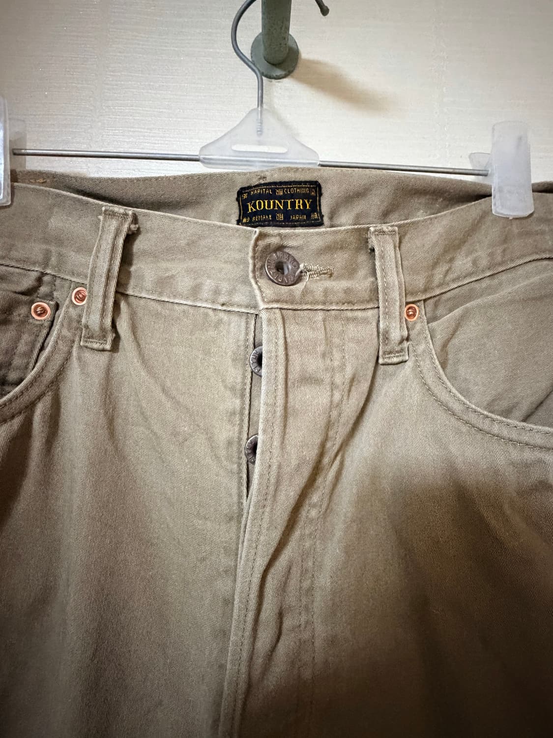 [36] 캐피탈 본 데님 치노 팬츠 ek-1319 상품이미지3