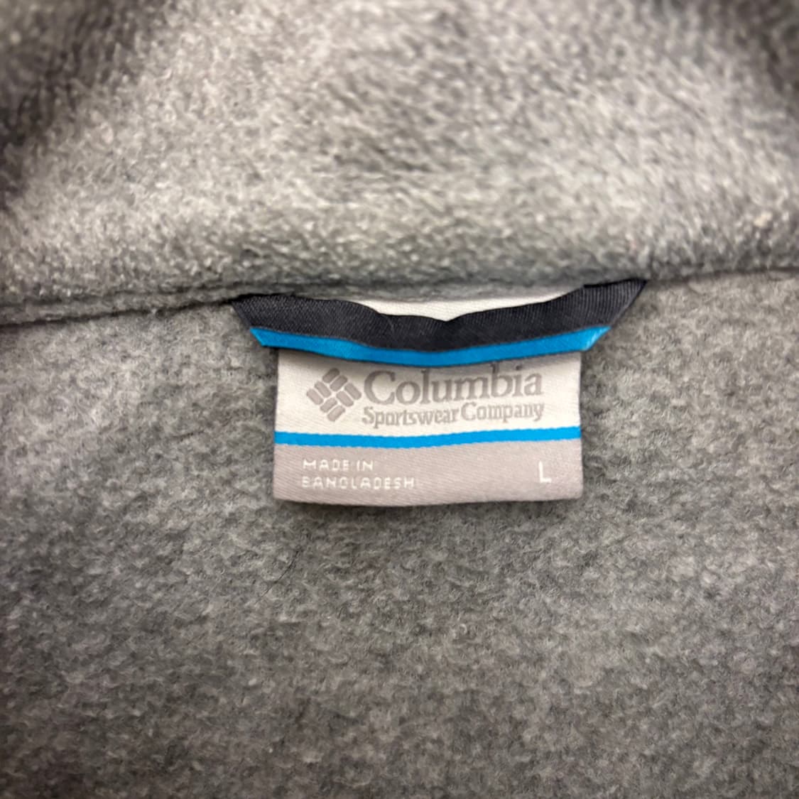 컬럼비아 그레이 후리스 집업 상품이미지3