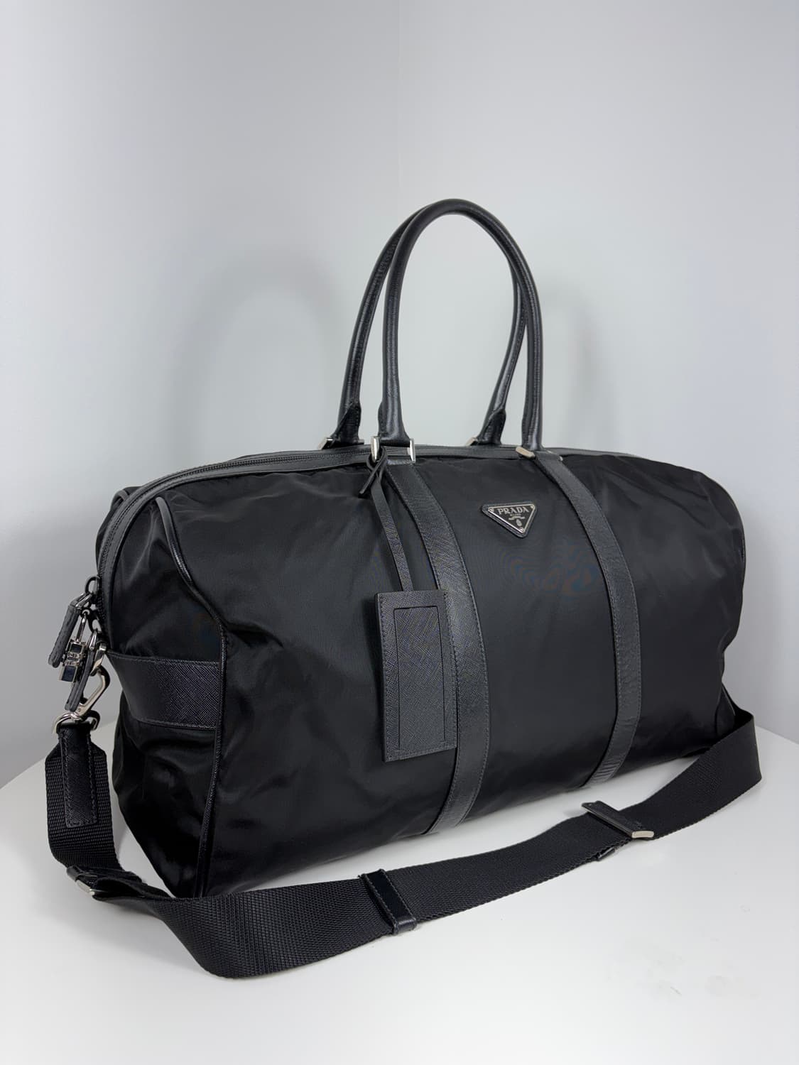 프라다 V19S 나일론 보스턴백 상품이미지2