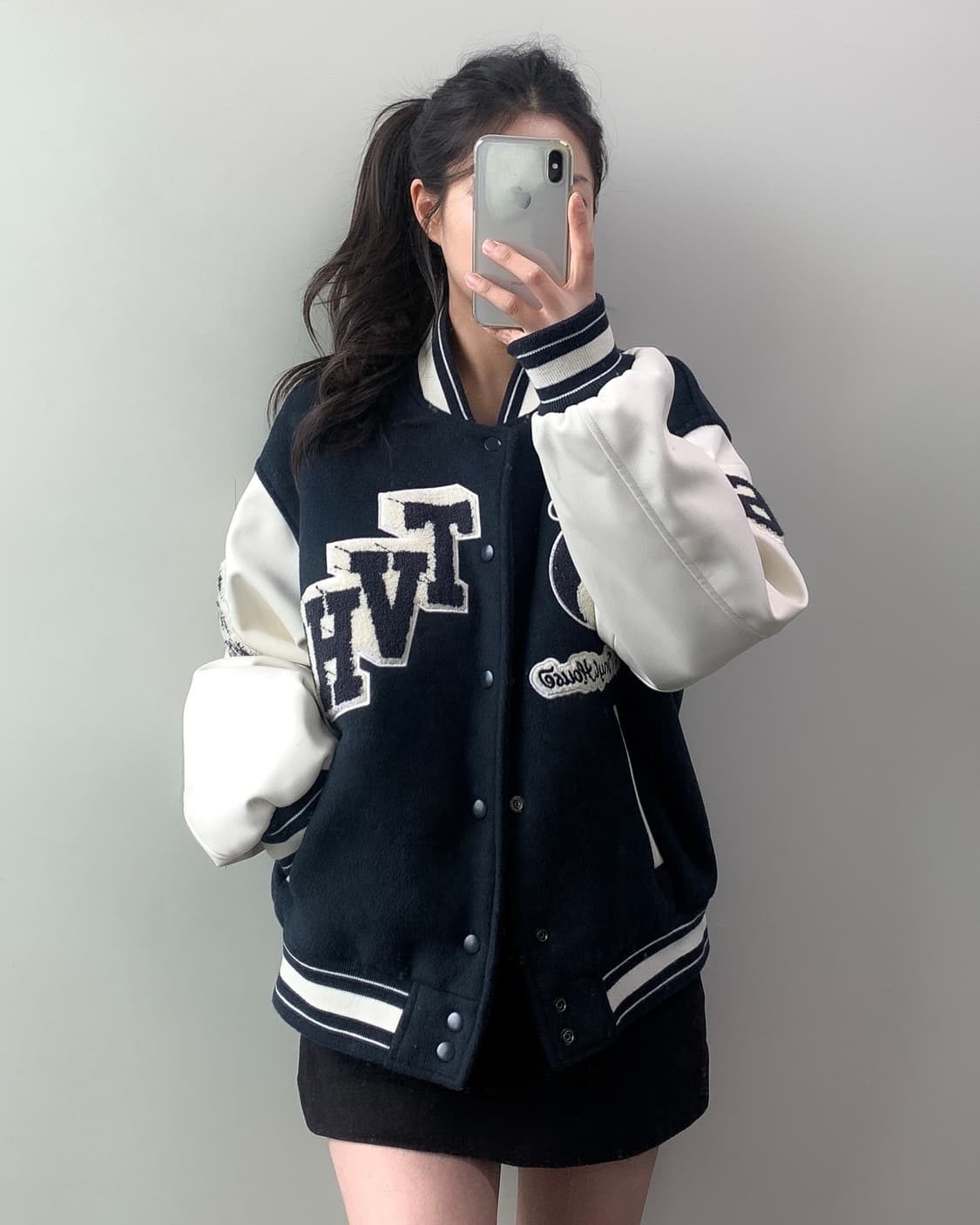 더 바이닐 하우스 바시티 자켓 상품이미지2