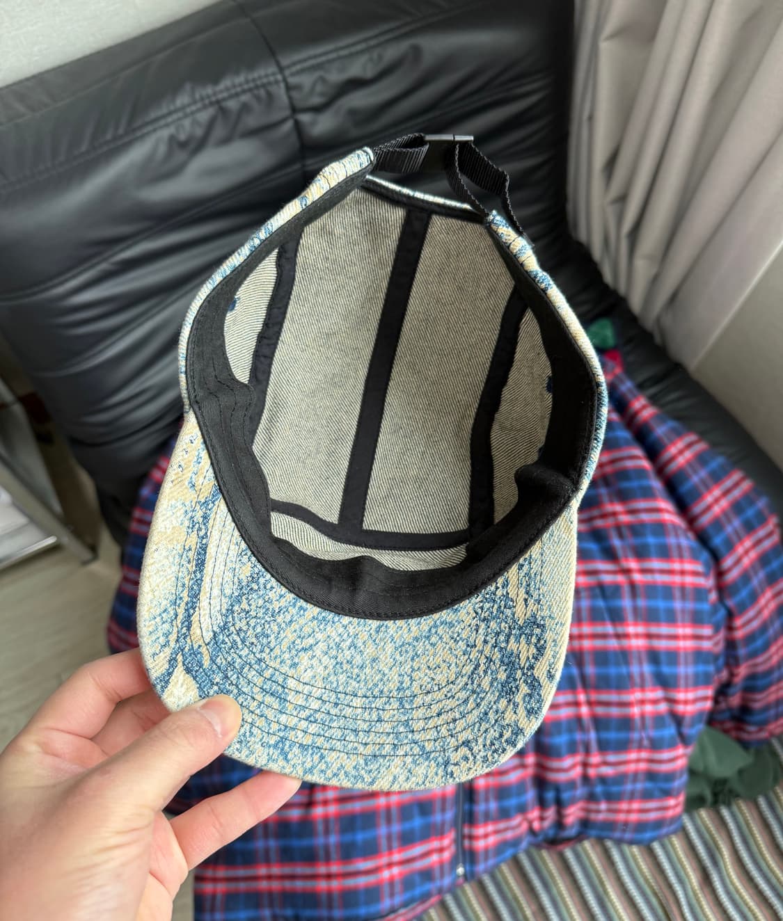 슈프림 데님 스네이크 캠프캡 상품이미지2