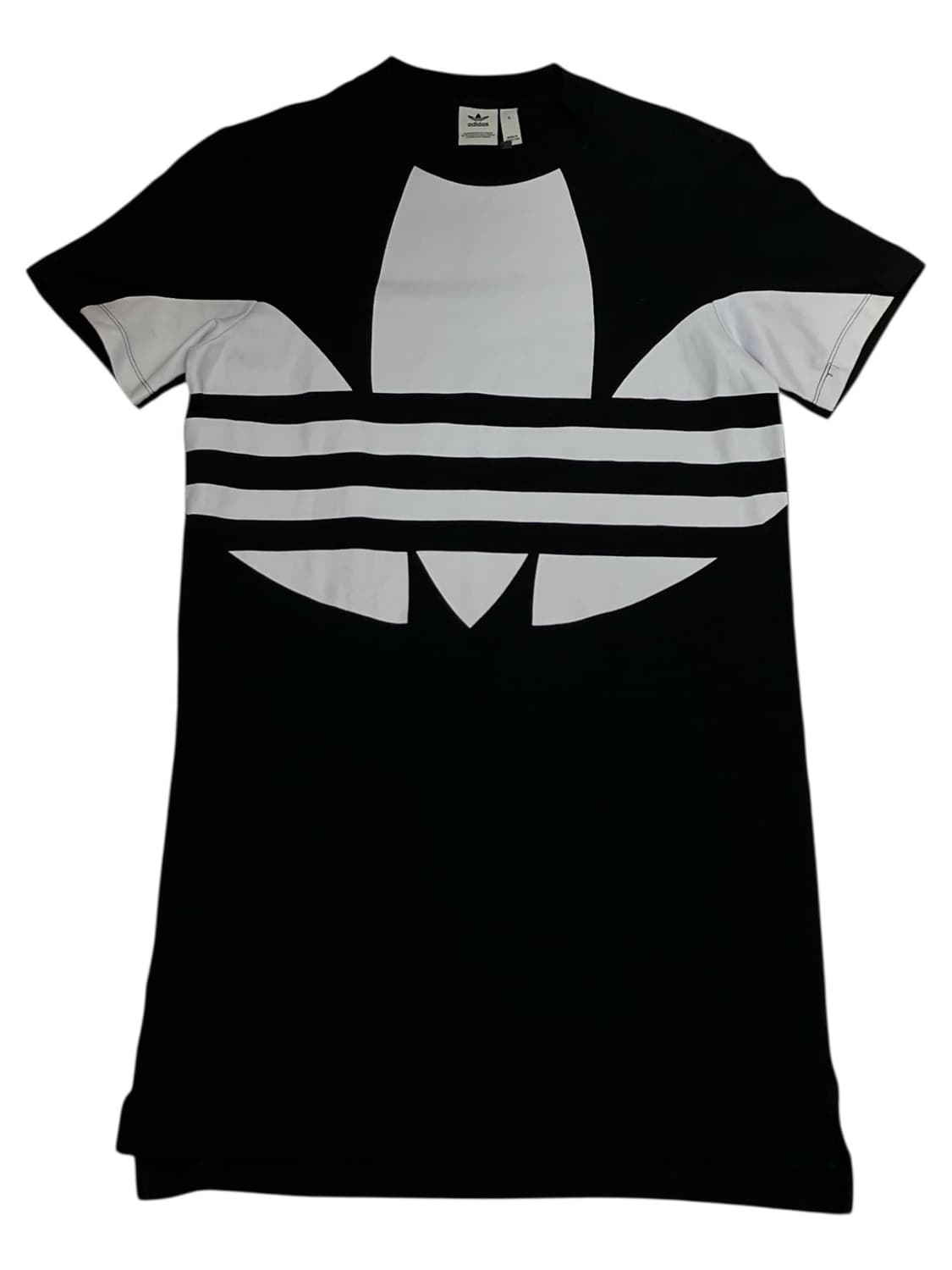 아디다스 롱 로고 반팔 티셔츠 블랙 S #csz2419 상품이미지3
