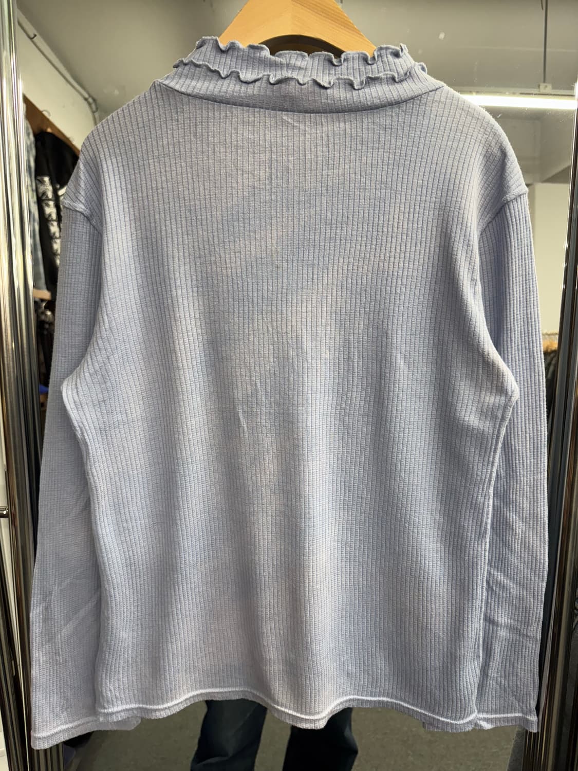 japanese vintage 우먼스 목폴라 니트 상품이미지4