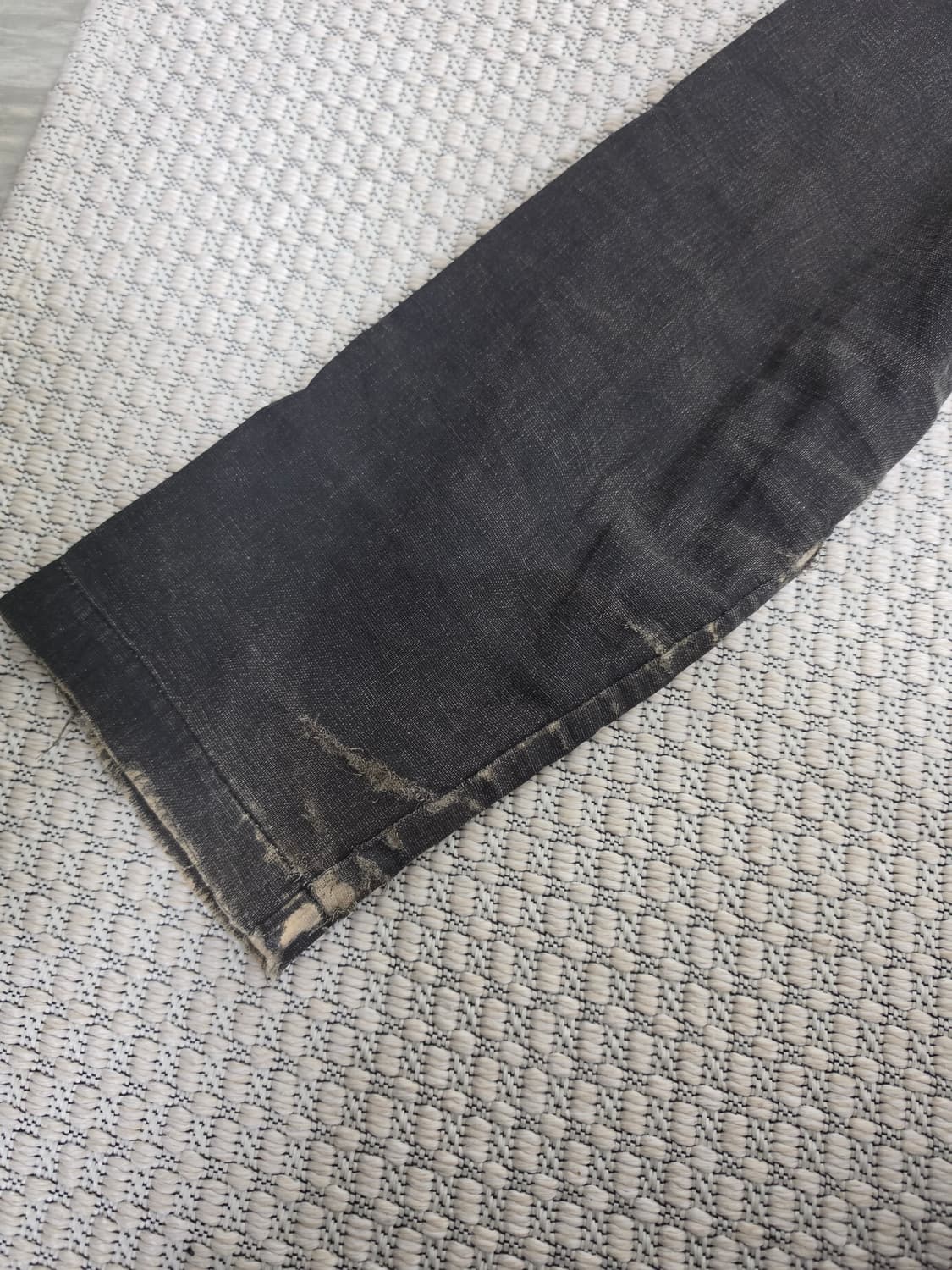 99SS 스톤 아일랜드 그린 엣지 왁스 코튼 재킷 상품이미지9