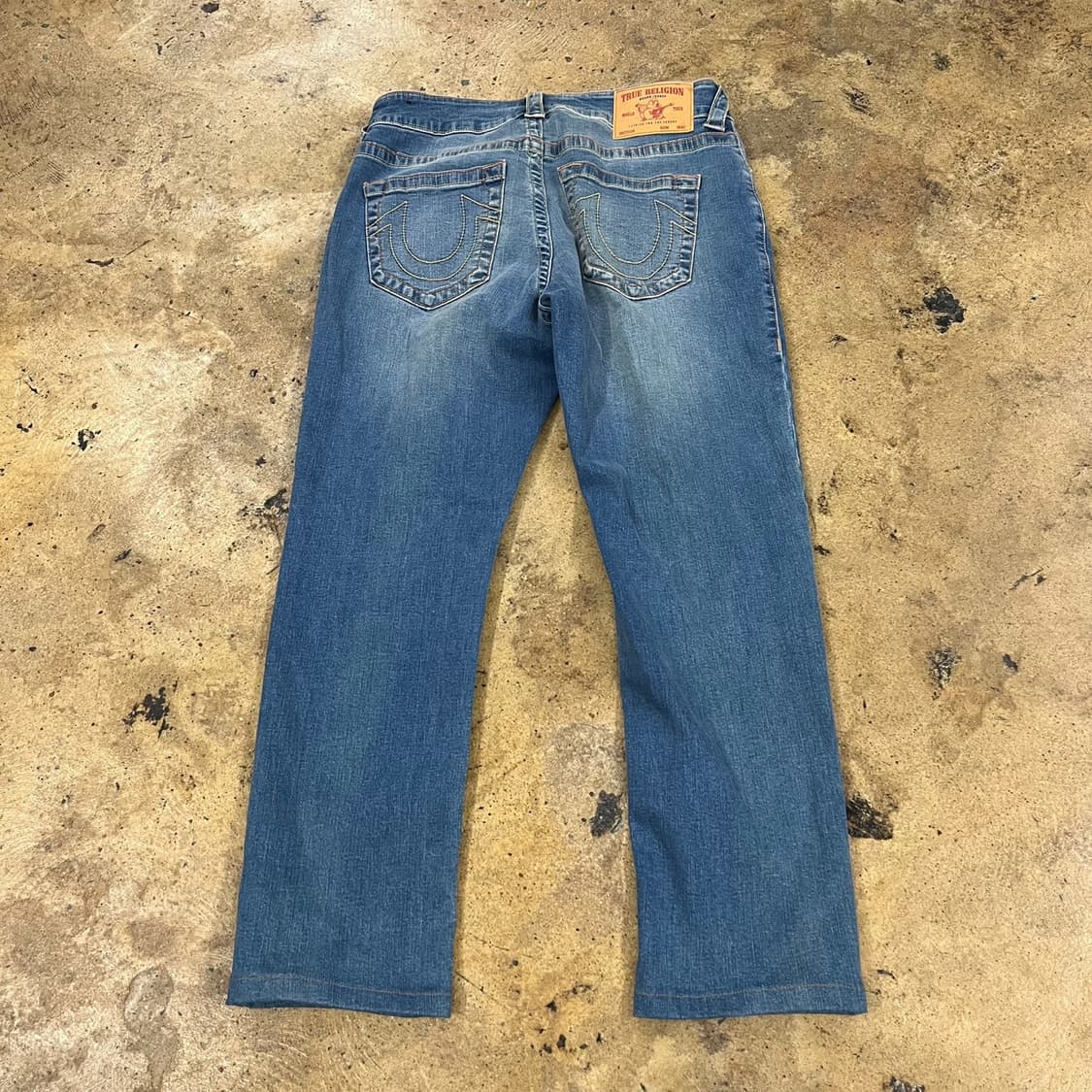 [정품/32] 트루릴리젼 블루 데님 청바지 b19 상품이미지3
