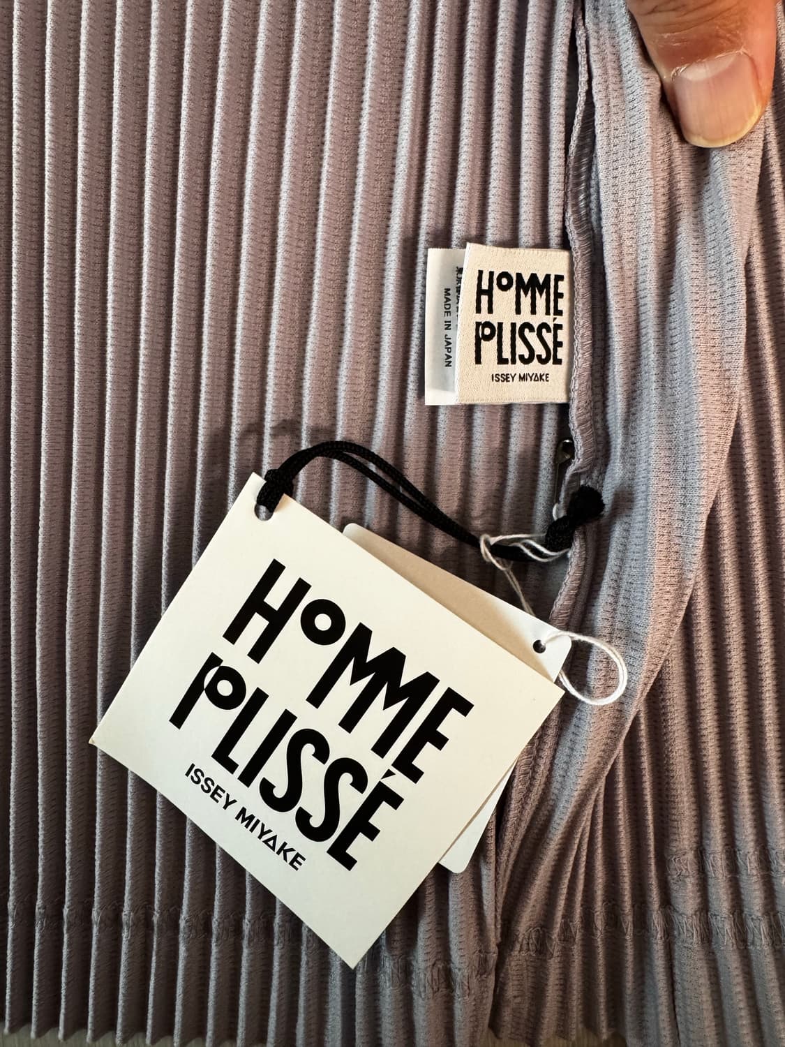 옴므플리세 후드집업 (새상품, 3사이즈)  상품이미지3