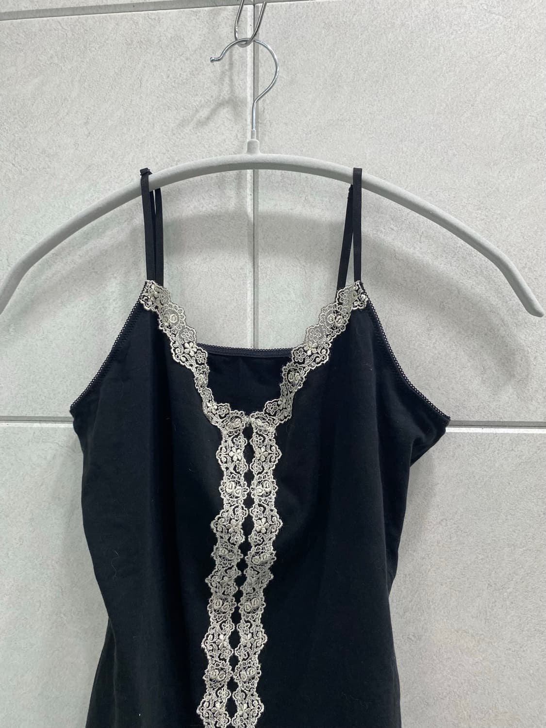 Y2K Design black Sleeveless 상품이미지5