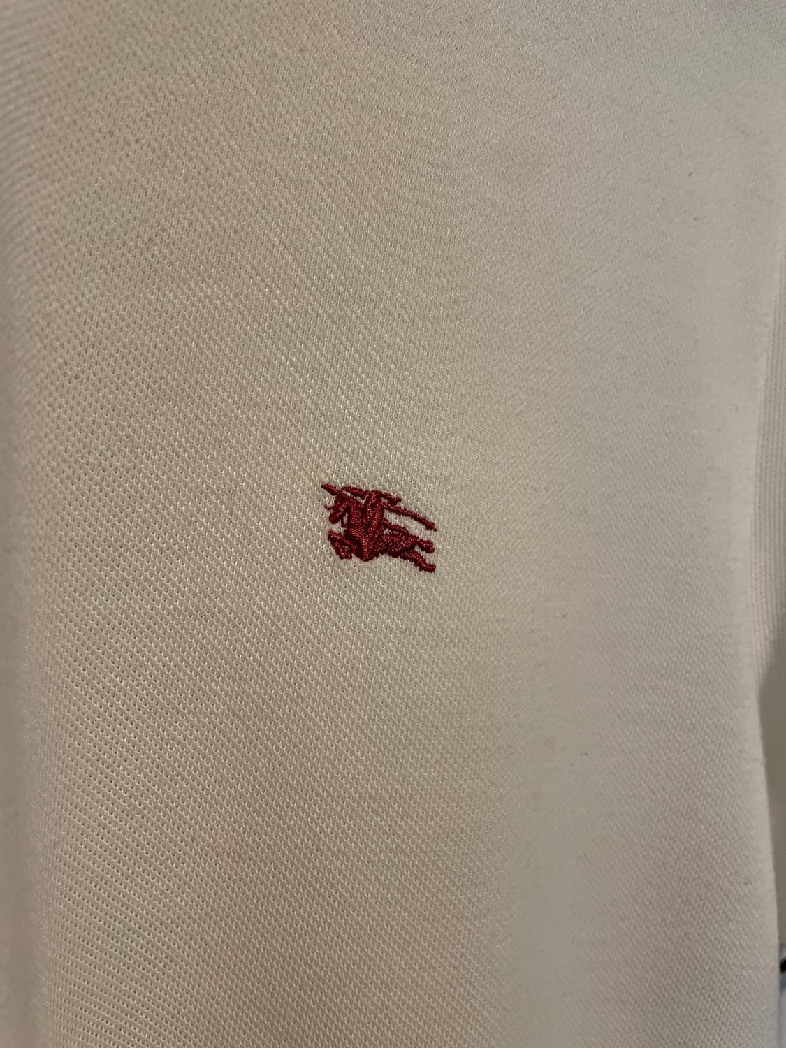 버버리 퓨어 화이트 카라티 상품이미지5