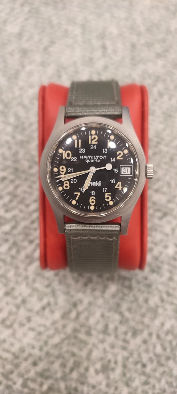해밀턴 카키필드9797    33mm  상품이미지1
