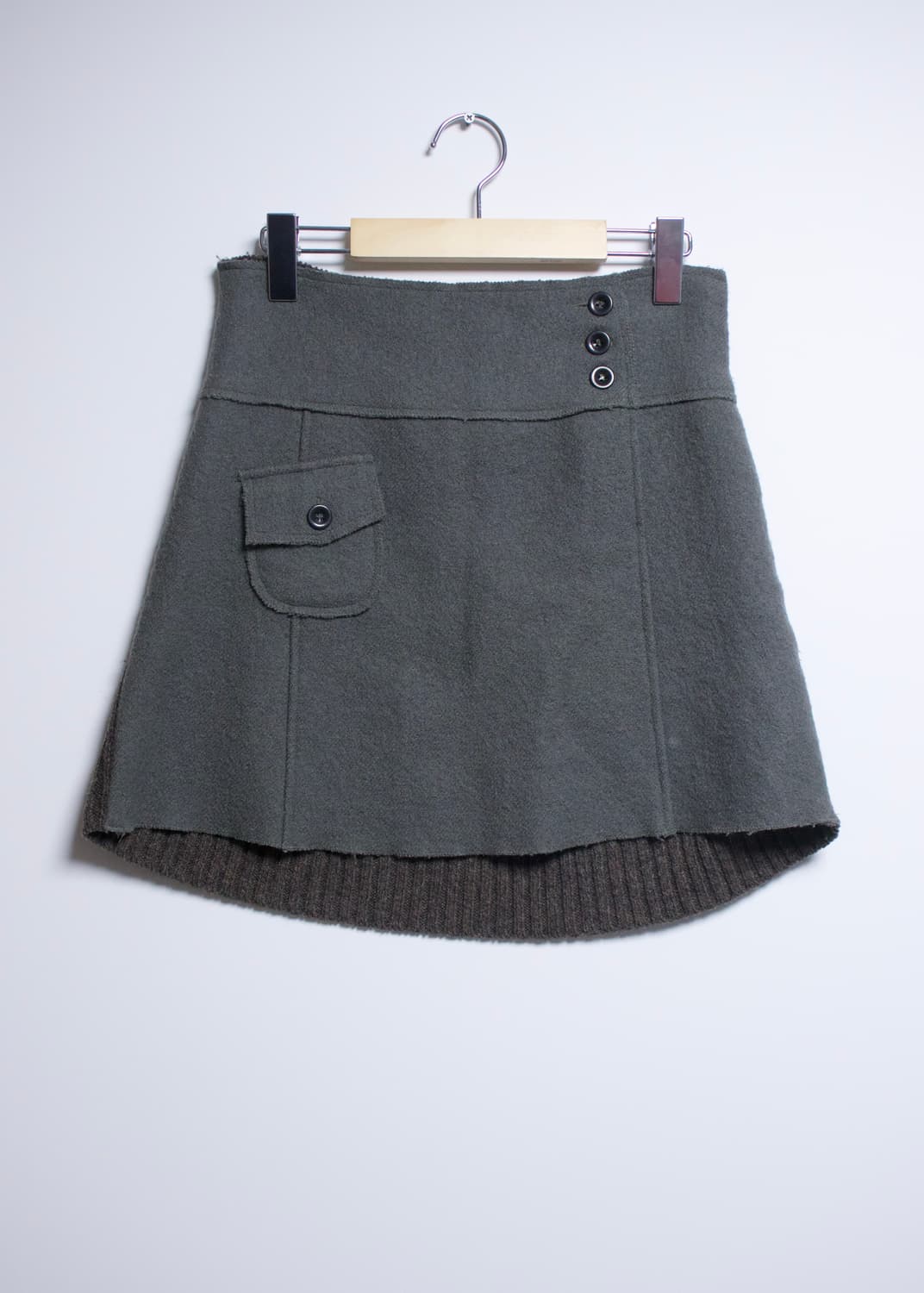 Miu Miu knit mix skirt 상품이미지4