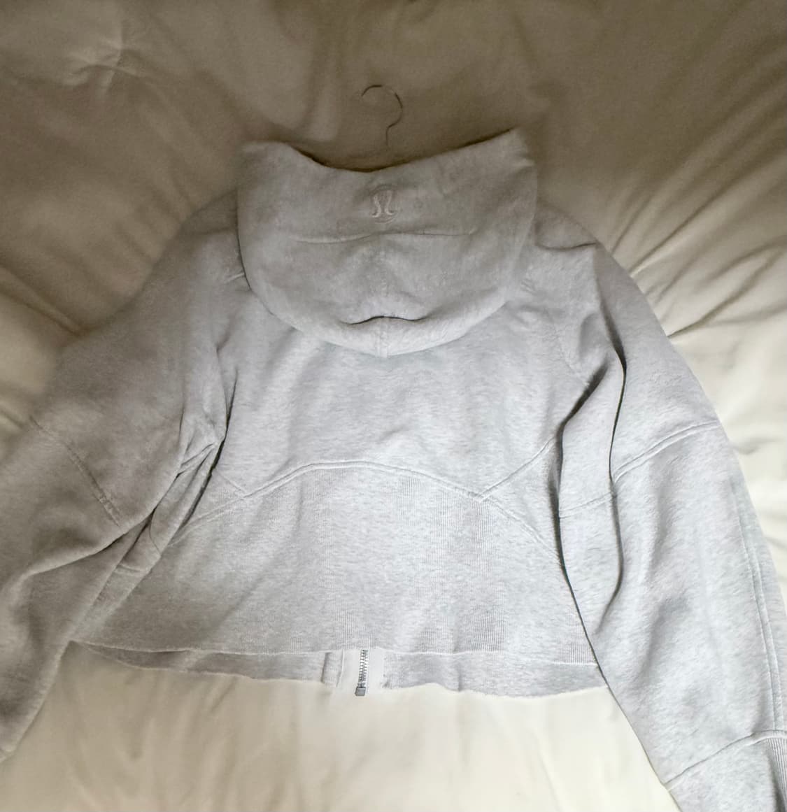 룰루레몬 스쿠바 오버사이즈드 후드집업 라이트 그레이 상품이미지2