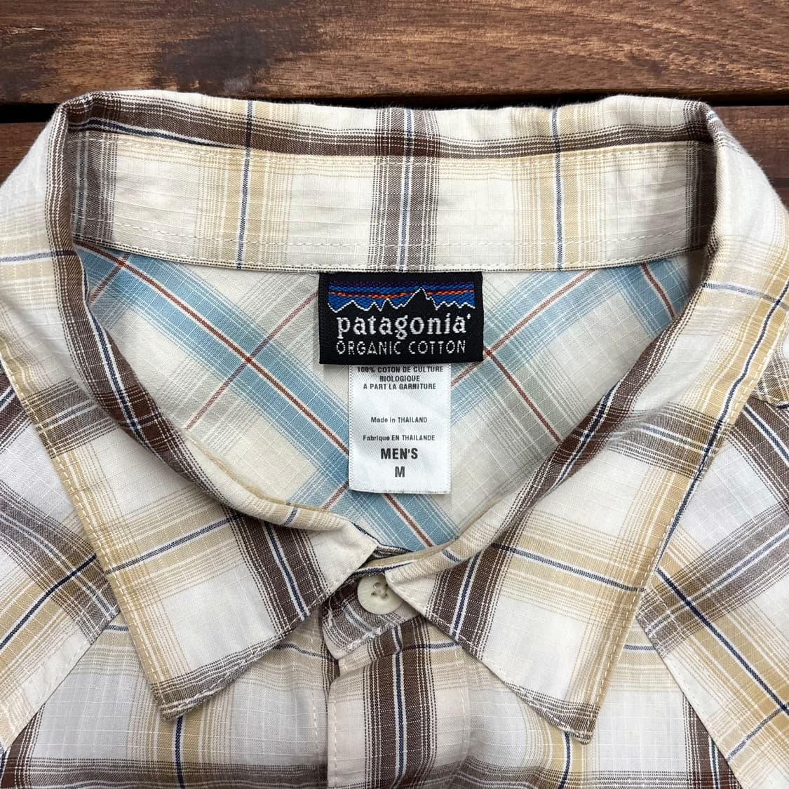 (M) 파타고니아 오가닉 아웃도어 체크 셔츠 상품이미지5