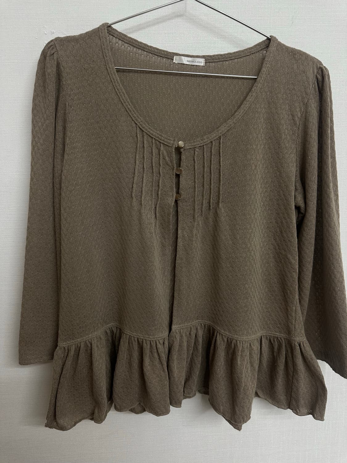 menu.010  frill cardigan 상품이미지2