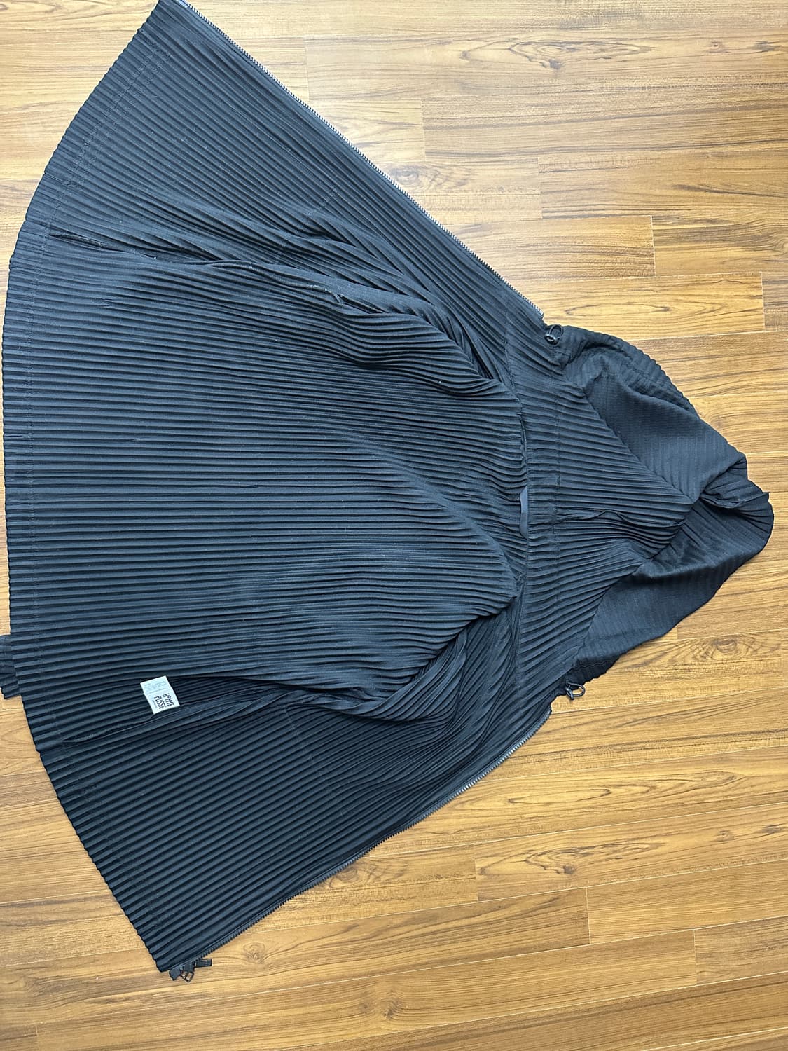 (2/black) 이세이미야케 후드 집업 상품이미지1