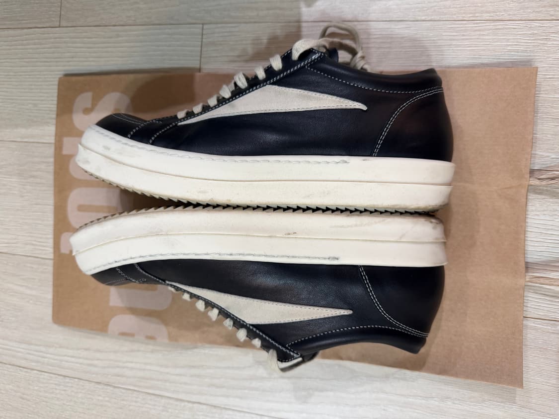 41)릭오웬스 레더 빈티지 스니커즈lco 팝니다 상품이미지4