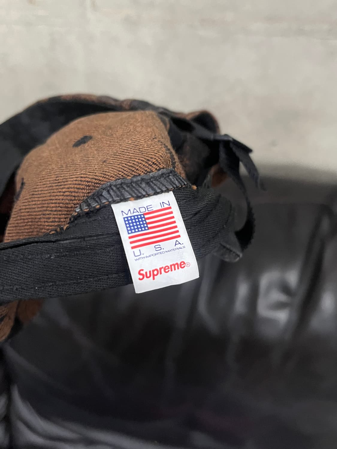 Supreme Flames Jacquard Denim Camp Cap 상품이미지5