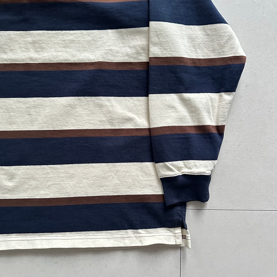 90s 폴로 랄프로렌 빈티지 스트라이프 럭비셔츠  상품이미지8
