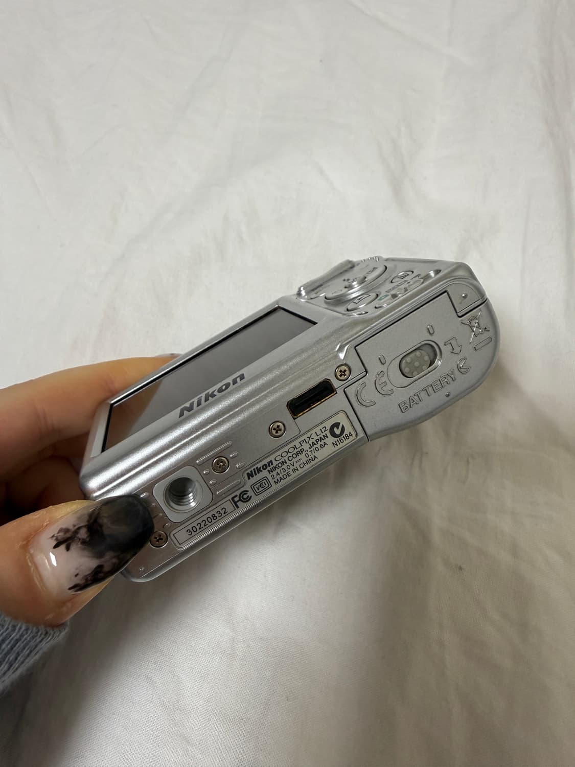 작례 O) 니콘 쿨픽스 L12 상품이미지3