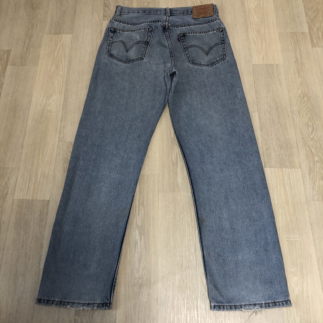 (31) 00's 리바이스 Levi's 505 레귤러핏 연청 워시드 데님 상품이미지7