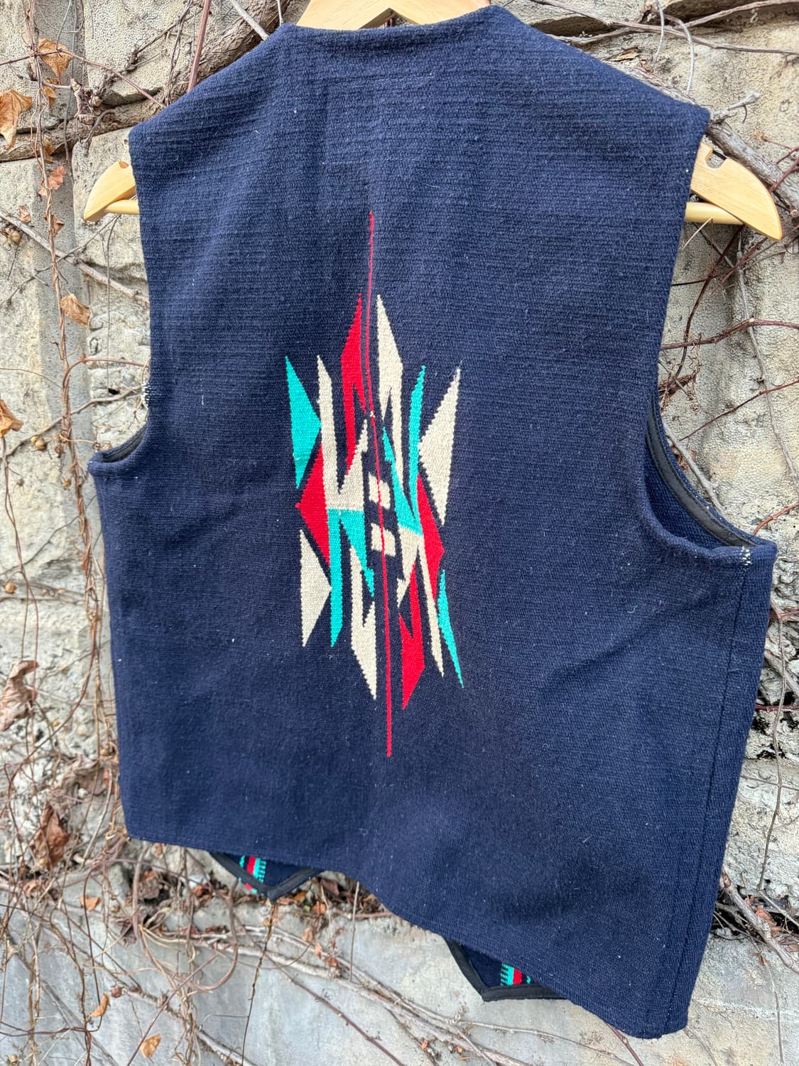 인디언 모터사이클 오르테가 치마요 베스트 나바호 웨스턴 조끼 38 상품이미지5