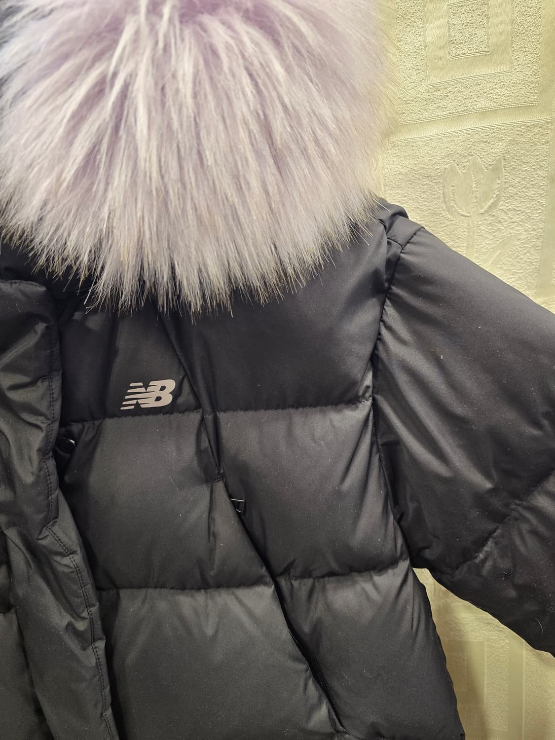 뉴발란스 덕다운 패딩 블랙 S~M 상품이미지3