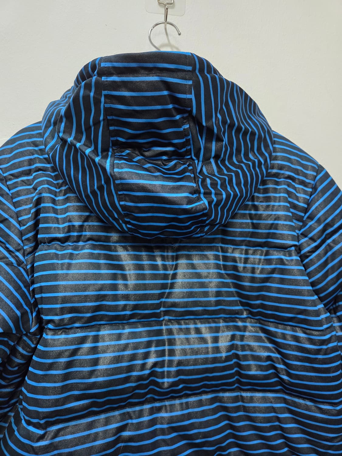 까스텔바작 블루 스트라이프 덕다운 패딩 점퍼 105 상품이미지6