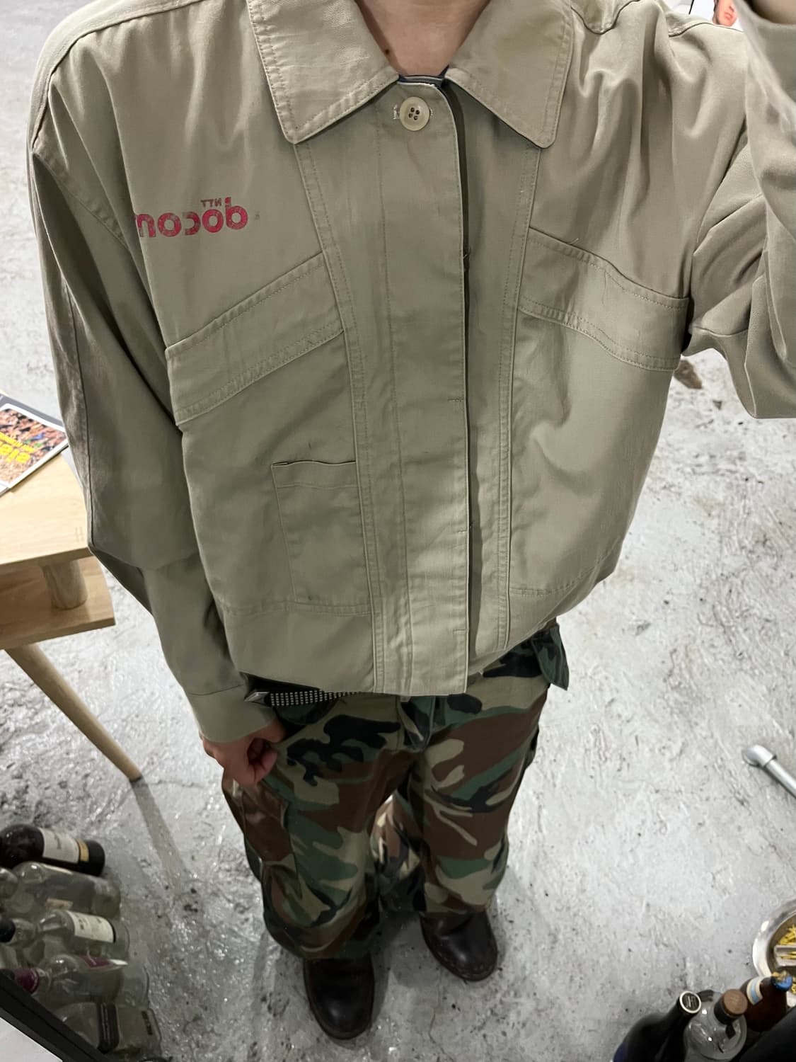 NTT docomo work jacket 상품이미지3