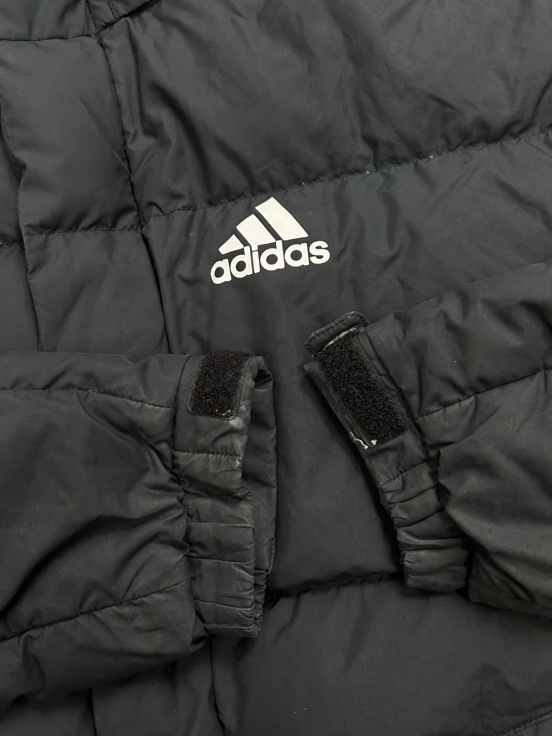 아디다스 삼선 블랙 패딩 M 상품이미지6