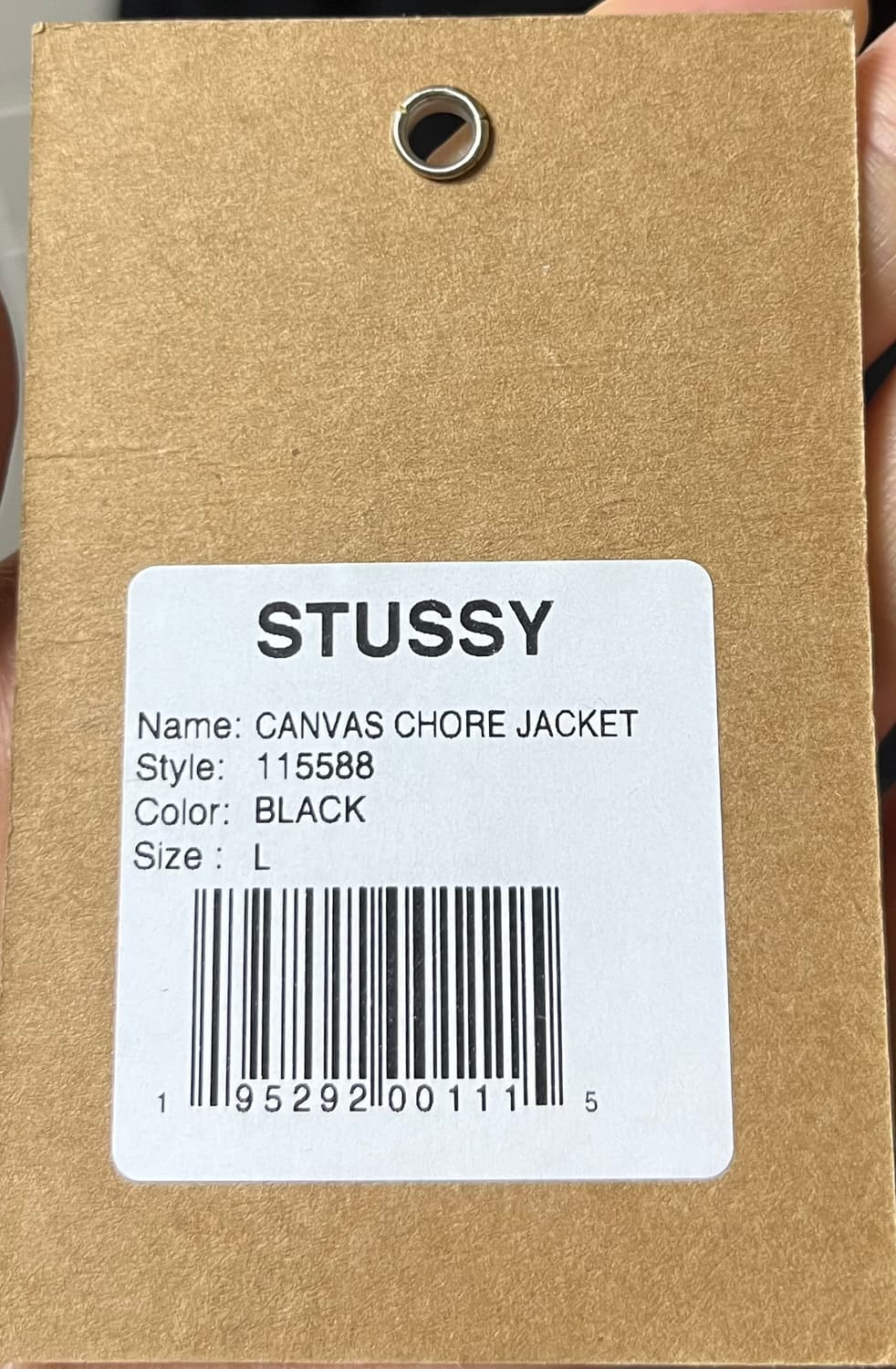 스투시 초어 자켓 블랙 ( L ) 상품이미지6