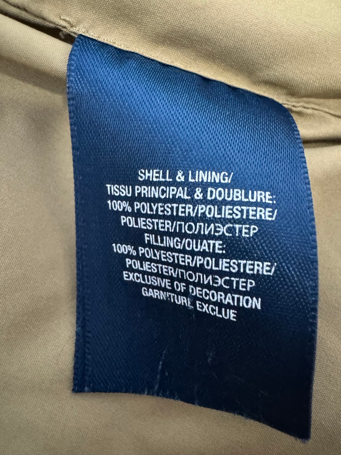 Polo 퀼티드/바버 재킷 (올리브/아이보리) 상품이미지4