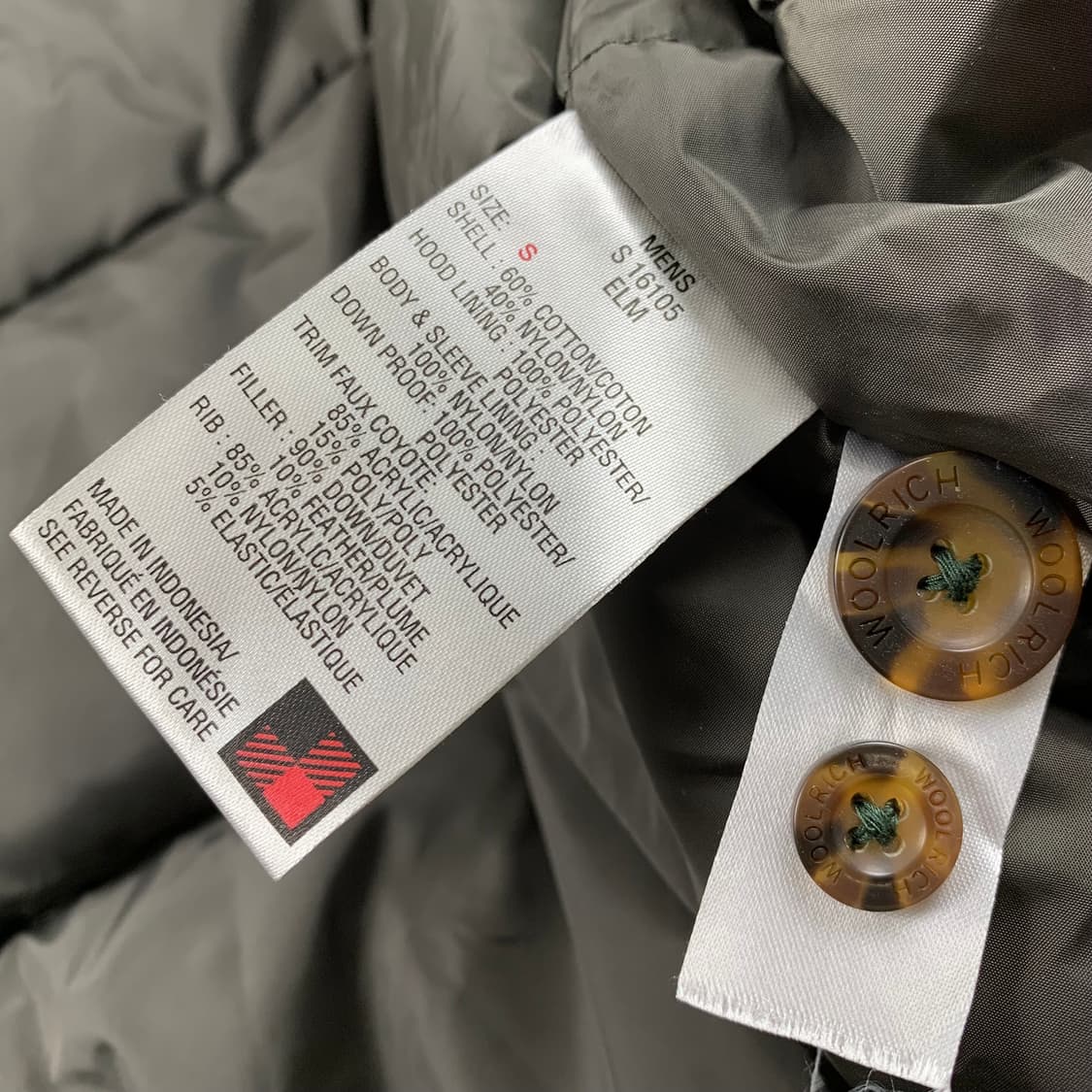 00s 울리치 자수로고 코요테 퍼 아크틱 다운 파카 그린 상품이미지10