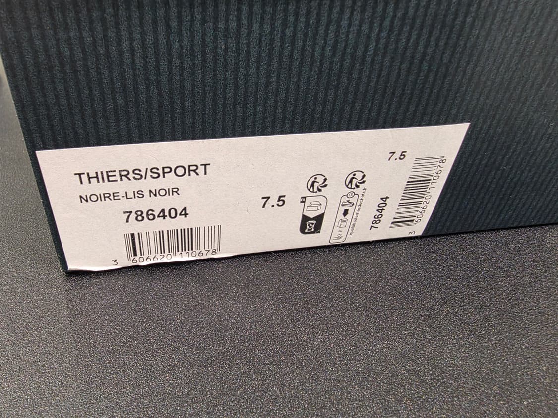 파라부트 티에르(Thiers) UK 7.5 265mm 블랙 상품이미지4