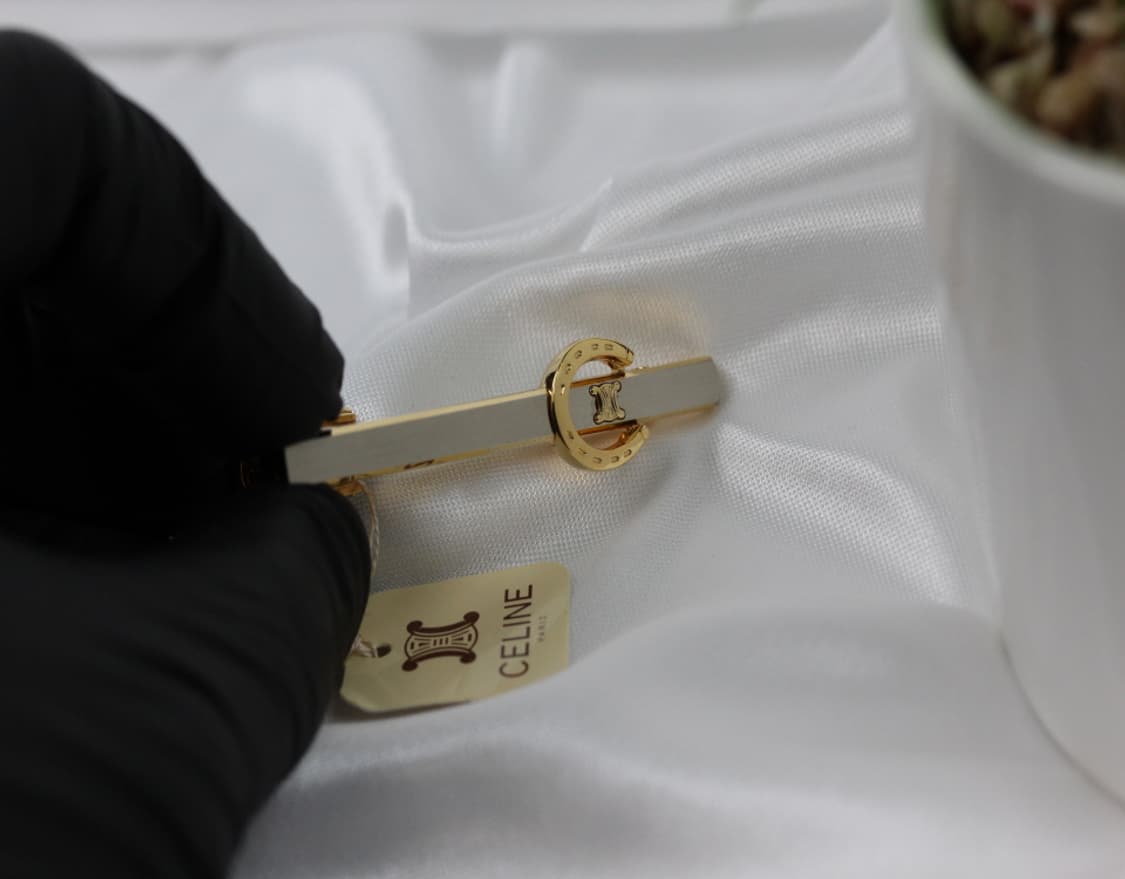 셀린느 S등급 4.9cm 남자 명품 넥타이핀 빈티지 상품이미지4