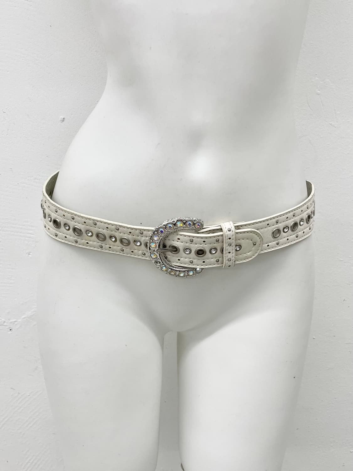 펑크 큐빅 스터드 버클 벨트 상품이미지2