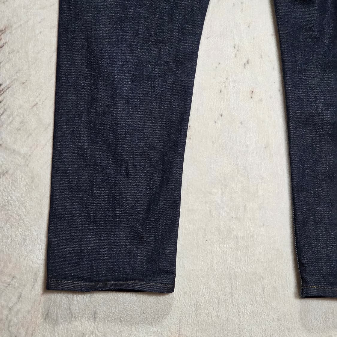 유니클로 스트레이트 진청 셀비지 데님 팬츠 상품이미지6