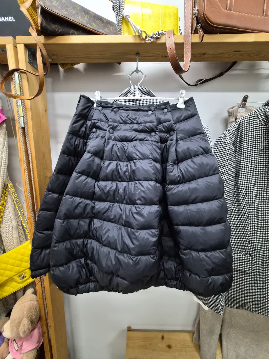 코스 내피퀼팅 루즈핏 자켓. 코오롱 구스패딩스커트 상품이미지10