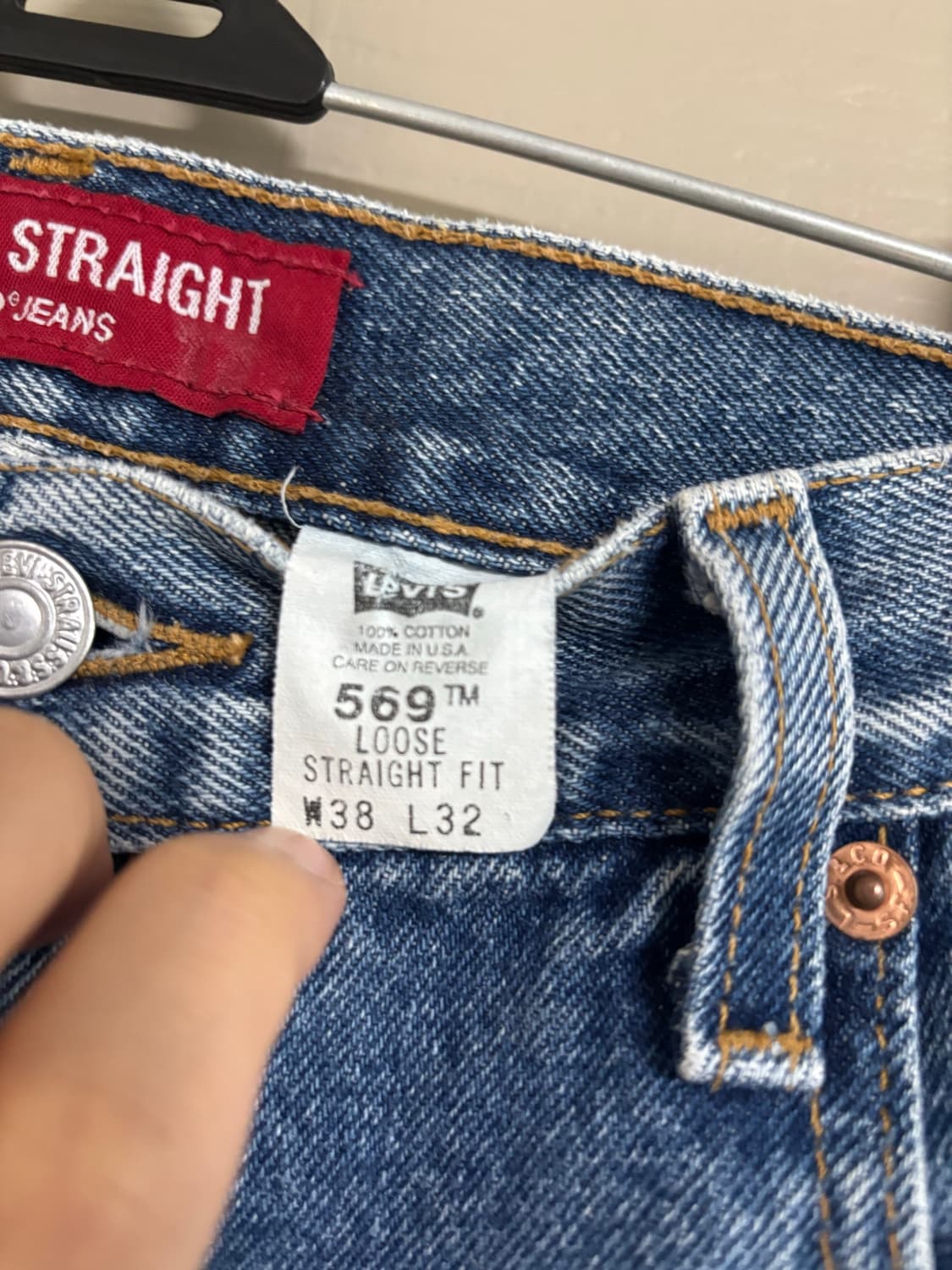 Levis 569 리바이스 미제 made in usa  상품이미지3
