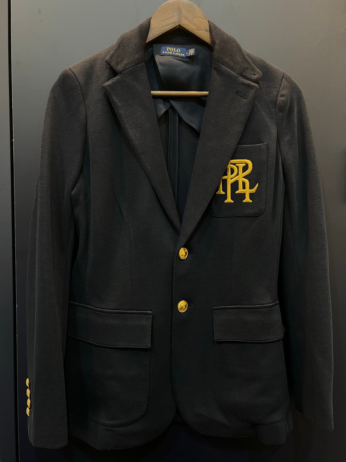 폴로 랄프로렌 금장 네이비 블레이저 상품이미지1