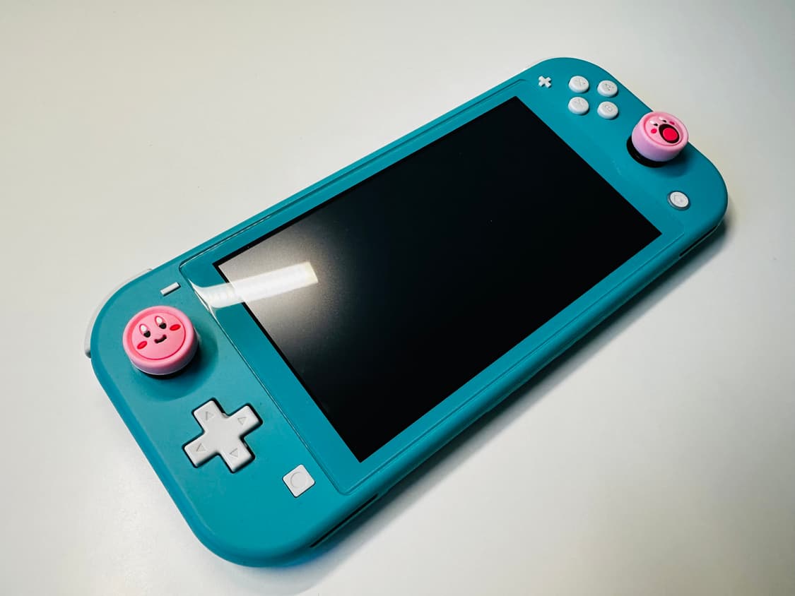 닌텐도 스위치 라이트 터콰이즈 + 충전기, 정품 동숲 파우치 판매 상품이미지4