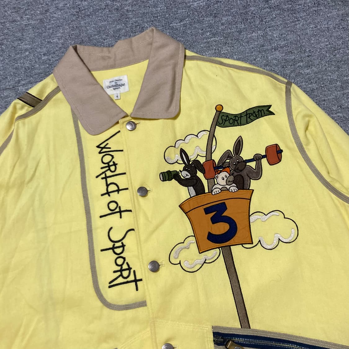 [XL] 까스텔바작 90's 올드스쿨 캐릭터 패밀리 자 상품이미지5