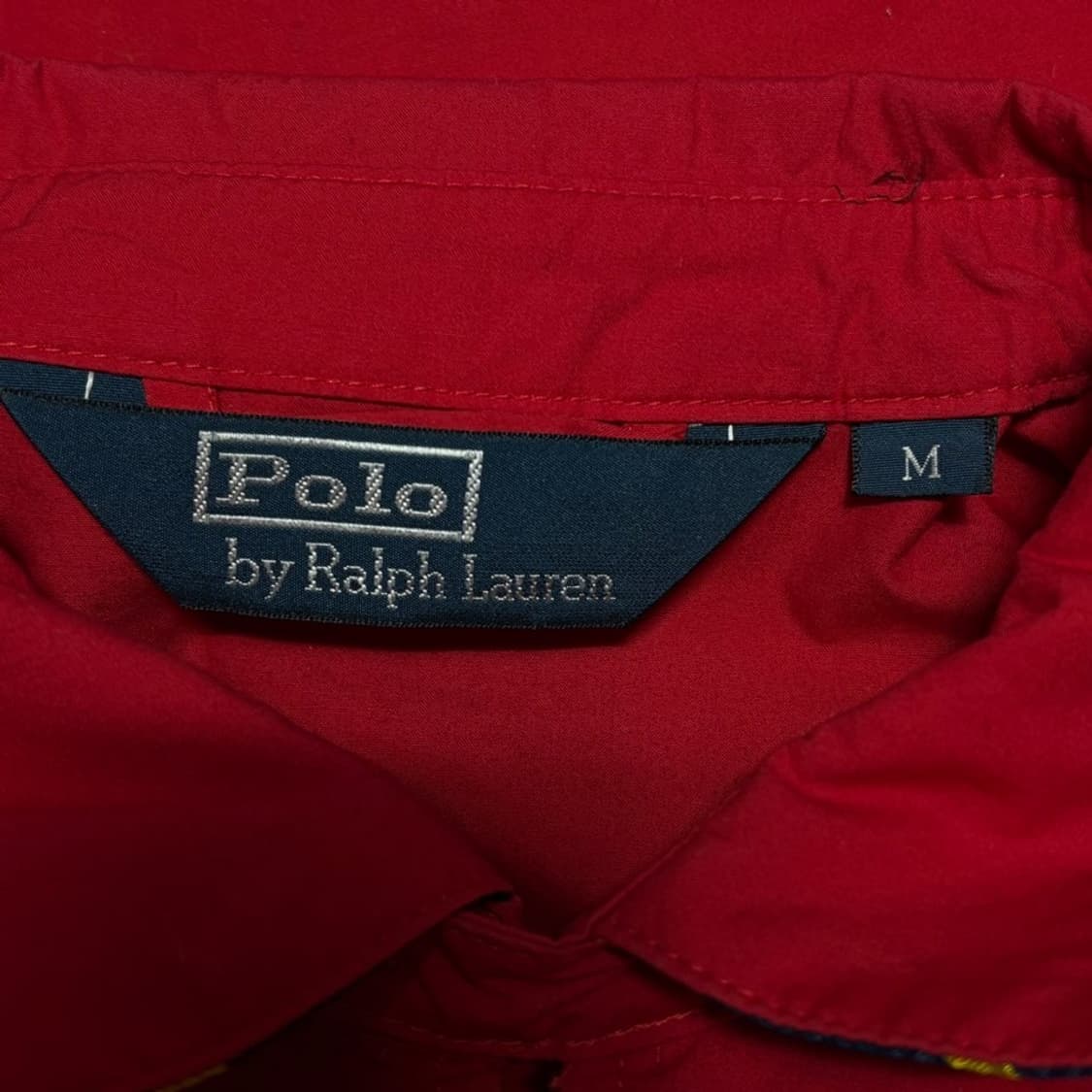 M 폴로랄프로렌 기마 로고 레드 스윙탑 자켓 상품이미지4