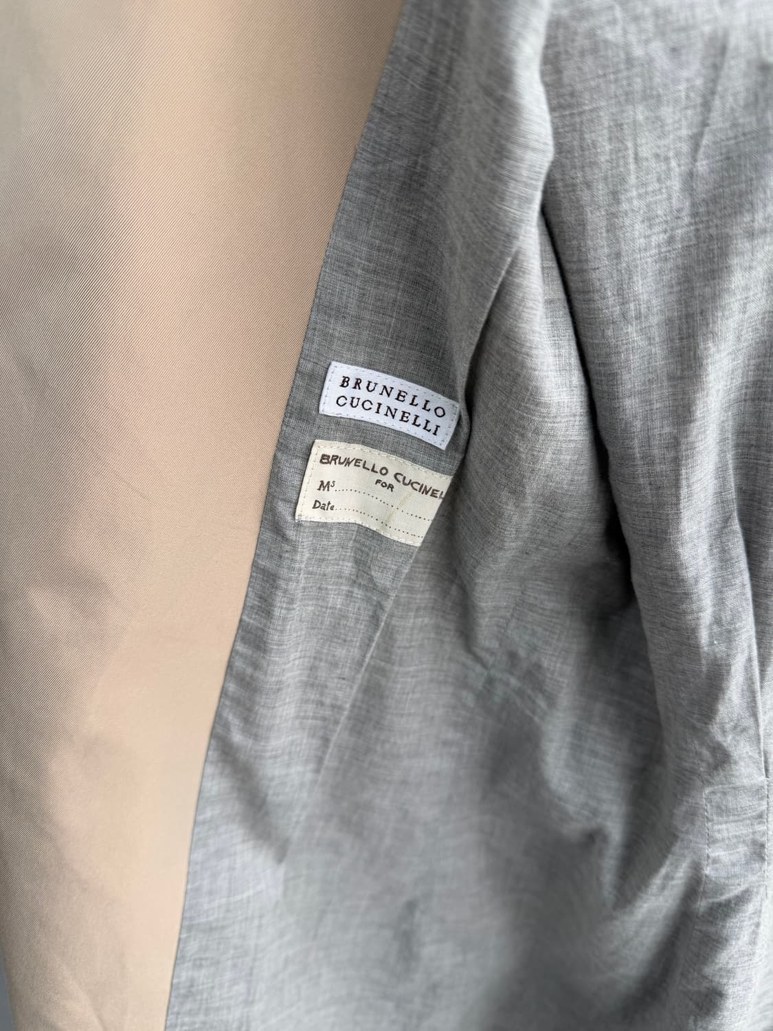 M/ 브루넬로쿠치넬리 견 블랜딩 코트 자켓 상품이미지6