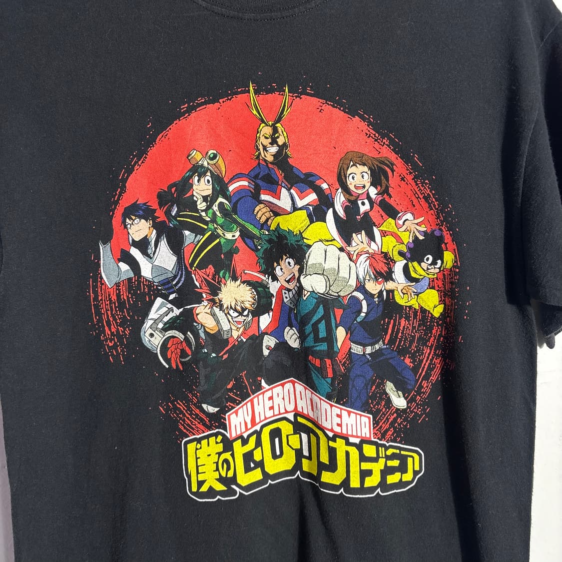 나의히어로아카데미아 캐릭터 프린팅 반팔티 상품이미지2