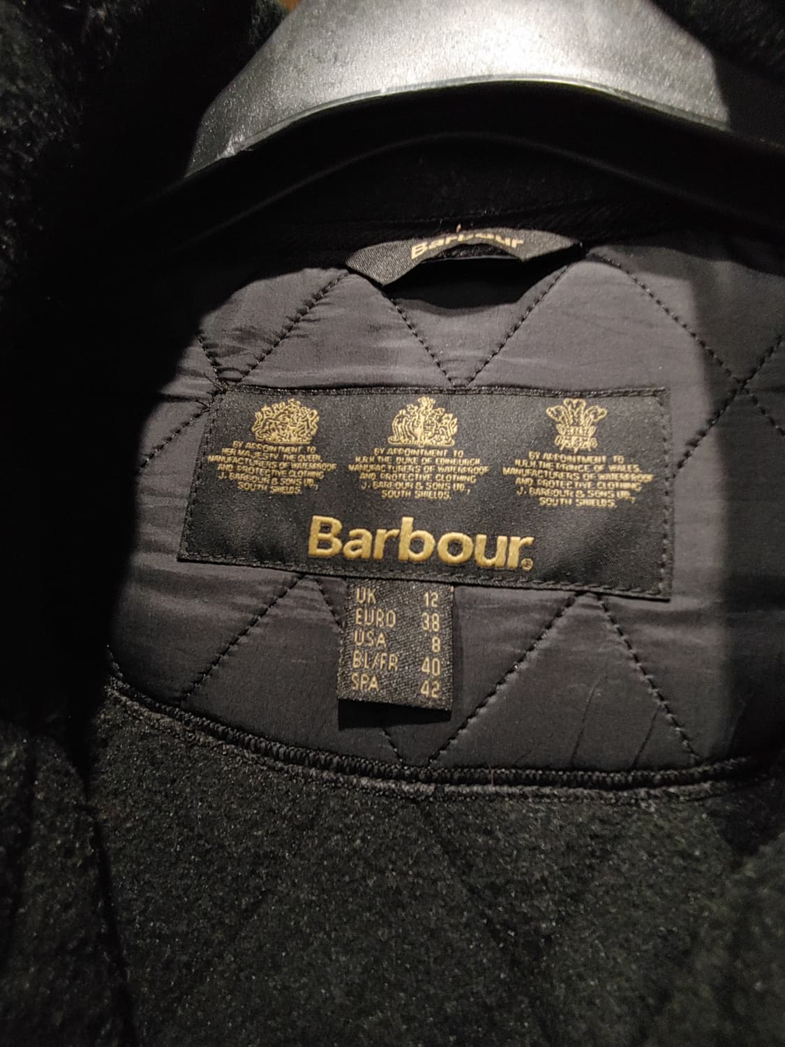 무배) Barbour 바버 퀼팅자켓- EU38 상품이미지4